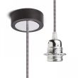 RENDL R11910 HEX wisząca sada CP+C/BK+CHO+CHP1 230V E27 28W