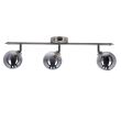 CANDELLUX 93-20987 RODIA LAMPA SUFITOWA LISTWA SATYNOWY 3X40W G9 KLOSZ GRAFITOWY