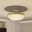 ELSTEAD Mantle QZ/MANTLE/SF WS Semi-Flush