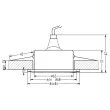 CANDELLUX 2273136 SH-13 OPRAWA STROPOWA HERNETYCZNA IP65