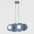 EMIBIG 1827/4 UMBRA 4 DUSTY BLUE Lampa wisząca