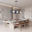 EMIBIG 1827/6 UMBRA 6 DUSTY BLUE Lampa wisząca