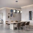 EMIBIG 1827/6 UMBRA 6 DUSTY BLUE Lampa wisząca