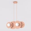 EMIBIG 1828/4 UMBRA 4 CORAL Lampa wisząca