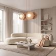 EMIBIG 1828/4 UMBRA 4 CORAL Lampa wisząca