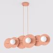 EMIBIG 1828/6 UMBRA 6 CORAL Lampa wisząca