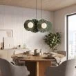 EMIBIG 1829/4 UMBRA 4 OLIVE GREEN Lampa wisząca
