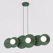 EMIBIG 1829/6 UMBRA 6 OLIVE GREEN Lampa wisząca