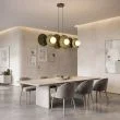 EMIBIG 1829/6 UMBRA 6 OLIVE GREEN Lampa wisząca
