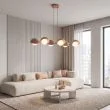 EMIBIG 1834/8 BOOM 6 CORAL Lampa wisząca