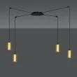 EMIBIG 526/4 LAMPA WISZĄCA TRAKER 4 BL/GOLD