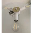 Step into Design MT8872 white Lampa stołowa ARTDECO biało - złota