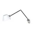 RENDL R13282 MONTANA ścienna biała/czarna chrom 230V E27 28W