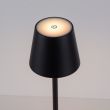 ZUMALINE 19250-18 EURIA LAMPA STOŁOWA CZARNY