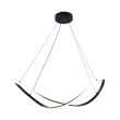 ZUMALINE 19600P-BK ERDA LAMPA WISZĄCA CZARNA/BLACK