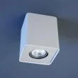 AZZARDO FH31431S-WH-ALU / AZ0598 Nino 1 (white/aluminium) Lampa sufitowa
