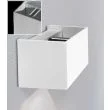 AZZARDO GM1111-ALU / AZ1057 Leticia (aluminium) Lampa ścienna / kinkiet