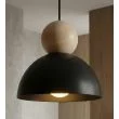 EMIBIG 1676/1S KAKI 1S BLACK LAMPA WISZĄCA