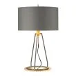 ELSTEAD Ferrara FERRARA-TL-GPG Table Lamp - Grey and Polished Gold