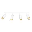 EMIBIG 963/4 LAMPA SUFITOWA HIRO 4 WH/GOLD