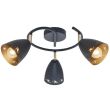 CANDELLUX 98-67180 COTY SPIRALA 3X40W E14 CZARNY