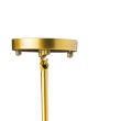 Step into Design ST-1232-6 GOLD Lampa wisząca MODERN ORCHID-6 złoto szara 130 cm