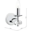 DAR OLE0750 OLEANA SWB POL CHR CRYSTAL