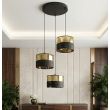 EMIBIG 1649/3PREM LUX 3 BL GOLD PREM LAMPA WISZĄCA