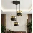EMIBIG 1649/3PREM LUX 3 BL GOLD PREM LAMPA WISZĄCA