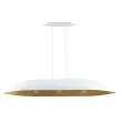SIGMA 40636 lampa wisząca Gondola L biały/złoty