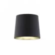 RENDL R11469 CONNY 35/30 abażur do lampy podłogowej Polycotton czarna/złota folia max. 23W