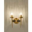 MOOSEE LAMPA ŚCIENNA TORCH TWIN ZŁOTA