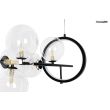 Moosee MSE010100286 Lampa wisząca ALURE LINE 120 czarna