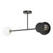 EMIBIG 612/2 MINERVA 2 BLACK LAMPA SUFITOWA
