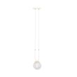 EMIBIG 1116/1 LAMPA WISZĄCA GLAM 1 WHITE/TRANSPARENT
