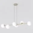 EMIBIG 1640/6 MAGNUS 6 MOKKA OPAL LAMPA WISZĄCA