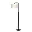 EMIBIG 570/4 TRAPO LP1 BLACK / ECRU LAMPA STOJĄCA