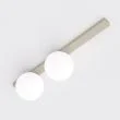 EMIBIG 1715/2 FIT 2 MOKKA OPAL Lampa sufitowa