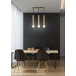 CANDELLUX 50103037 LAMPA WISZĄCA DALLAS 284 MM 3 ZŁOTY