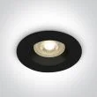 ONE LIGHT 10105ALG/B Jalia wpust z oprawką GU10 MR16 50W dark light