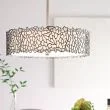 ELSTEAD Silver Coral KL-SILVER-CORAL-P-B 4 Light Pendant