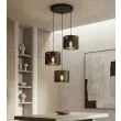 EMIBIG 1670/3PREM LUX 3 BLACK PREM LAMPA WISZĄCA