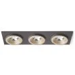 RENDL R13261 SHARM SQ III wpuszczana perłowo-złota/brązowa 230V LED 3x10W 24° 3000K