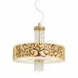 KOLARZ 0345.36.3.AL.MU.OKPT EMOZIONE lampa wisząca złoto 24K