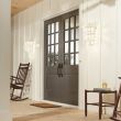 ELSTEAD Beacon Square KL-BEACON-SQUARE-M-WHT 1 Light Wall Lantern