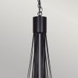 ELSTEAD CARISBROOKE CB18 BLACK 18Lt Chandelier