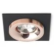 RENDL R13253 SHARM SQ I wpuszczana czarna miedź/miedź 230V LED 10W 24° 3000K