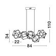 LUCES EXCLUSIVAS LE43478 ASIS lampa wisząca