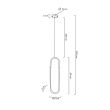 Moosee MSE010100254 Lampa wisząca PUZO S złota