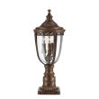 ELSTEAD ENGLISH BRIDLE FE/EB3/M BRB 3Lt Medium Pedestal